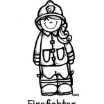 i can be a firefighter coloring sheet