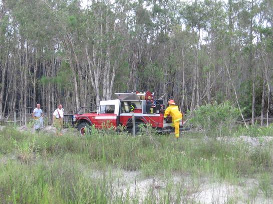 Alico Road Brush Fire